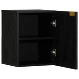Bathroom Hanging Cabinet Black 38x33x48 cm Engineered Wood 4017668