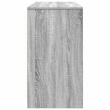 Desk Grey Sonoma 120x42x76 cm Engineered Wood 861819