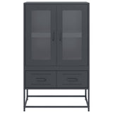 Highboard Anthracite 68x39x111.5 cm Steel 853364