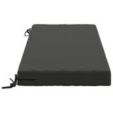 2-Piece Bench Cushions SOEST 2 pcs 100% Polyester Anthracite 950149
