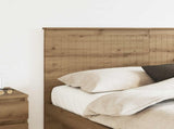 Headboard with Headboard Artisan Oak 160 cm Engineered wood 887746