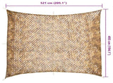 Camouflage Net with Storage Bag 521x493 cm Sand 4008262
