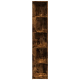 Corner Cabinet Smoked Oak 33x33x164.5 cm Engineered Wood 816026