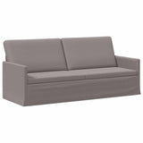 Sofa Set 2 pcs Taupe Fabric 3433168