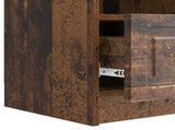 TV Cabinet Old Wood 102 x 34.5 x 47 cm Engineered Wood 895833