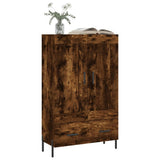 Highboard Smoked Oak 69.5x31x115 cm Engineered Wood 830337