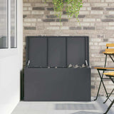 Outdoor Storage Box Anthracite 100 x 50.5 x 50 cm Steel 874562