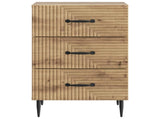 Bedside Cabinet Artisan Oak 43 x 41 x 66.5 cm Engineered Wood 894794