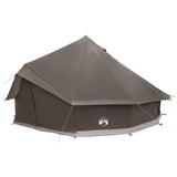 Tipi Tent Brown Grey 500 x 500 x 300 cm Polyester and Steel 42029033