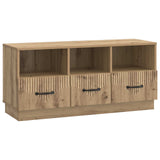 TV Cabinet Artisan Oak 102 x 34.5 x 47 cm Engineered Wood 895374