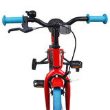 Kids Bike 16'' for 4-6 Years Old Red 42009321