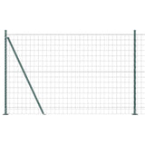 Welded Wire Fence with Concrete Base 25 x 1.2 m 3350860