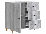 Sideboard Grey Sonoma 66 x 34.5 x 90 cm Engineered Wood 894171
