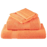 Premium Sauna Towels SOLUND 2 pcs Orange 80x200 cm 600 gsm 137386