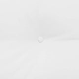 Back Pillow White 180 x 24 x 50 cm Fabric 42014568