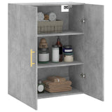 Wall Mounted Cabinet Concrete Grey 69.5x34x90 cm 828416