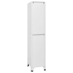 Locker Cabinet with 3 Compartments 38x45x180 cm 244474