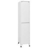 Locker Cabinet with 3 Compartments 38x45x180 cm 244474