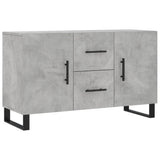 Sideboard Concrete Grey 100x36x60 cm Engineered Wood 828200