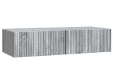 Wall-Mounted TV Cabinet Grey Sonoma 98 x 41 x 30 cm 898531