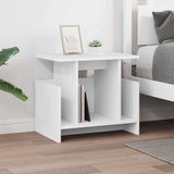 TV Stand 2 pcs White 50 x 35 x 45 cm Engineered Wood 891001