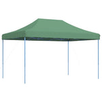 ZNTS Foldable Party Tent Pop-Up Green 440x292x315 cm 4004960