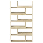 Bookcase Sonoma Oak 100x33x187.5 cm Engineered Wood 3309350