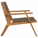 Garden Furniture 2 pcs Grey 67 x 78 x 73 cm Solid Acacia Wood 367832