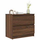 TV Cabinet Brown Oak 60x35x54 cm Engineered Wood 861784
