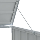 Wheelie Bin Storage for Triple Bins Anthracite 216x81x115 cm Steel 4006181