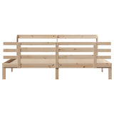 Bed Frame Untreated Pine Solid Pine Wood Super King Bed Frame 3306859