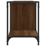 TV Cabinet Brown Oak 153x37x50 cm Engineered Wood 837606