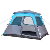 Family Tent Dome 6-Person Blue Quick Release 4004234