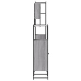 4 Piece Bathroom Furniture Set Grey Sonoma Engineered Wood 3214708