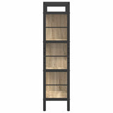 Bookshelf Sonoma Oak 75 x 30 x 123.5 cm Engineered Wood 883965