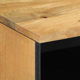 TV Cabinet Brown 70x33x46 cm Solid Wood Mango 4017721