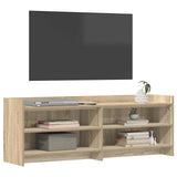 TV Cabinet 135 x 33 x 47 cm Sonoma Oak Engineered Wood 8011229