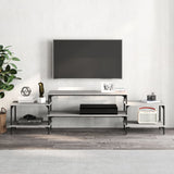 TV Cabinet Grey Sonoma 197x35x52 cm Engineered Wood 826328