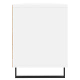 TV Cabinet White 150x30x44.5 cm Engineered Wood 831300