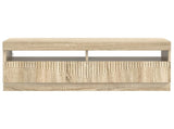 LED TV Cabinet Sonoma Oak Engineered Wood 897427