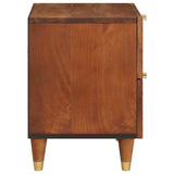 Bedside Cabinet 2 pcs Brown 40 x 33.5 x 46 cm Solid Acacia wood 4018879