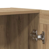 Sideboard Artisan Oak 120x30.5x70 cm Engineered Wood 856165
