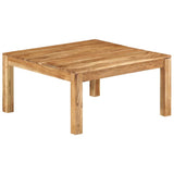 Coffee Table 80x80x40 cm Solid Acacia Wood 338031