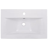 Bathroom Furniture Set White Engineered Wood 3071090