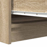 Sideboard Sonoma Oak 100x35x76 cm Engineered Wood 3328500