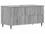 Bathroom Sink Cabinet ZWOLLE Grey Sonoma 82 x 41x 58.5 cm 896361