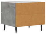 Bedside Cabinet 2 pcs Concrete Grey 43 x 34.5 x 47.5 cm 894762