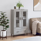 Highboard Grey Sonoma 69.5x31x115 cm Engineered Wood 828322