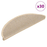 Stair Mats Self-adhesive Sisal-Look 30 pcs 56x17x3 cm Berber 3365869