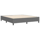 Platform Bed Frame Light Grey 180 x 200 cm Fabric 3337422